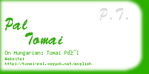 pal tomai business card